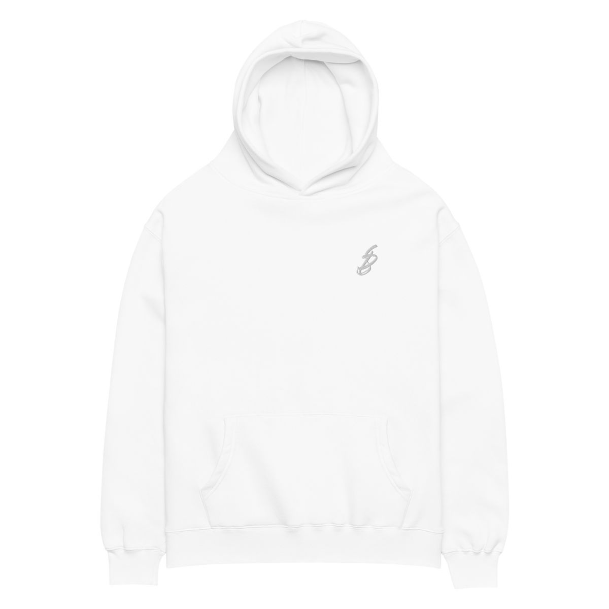Athena | Elysium | Hoodie | White | Flat Front | Sylk Dynasty