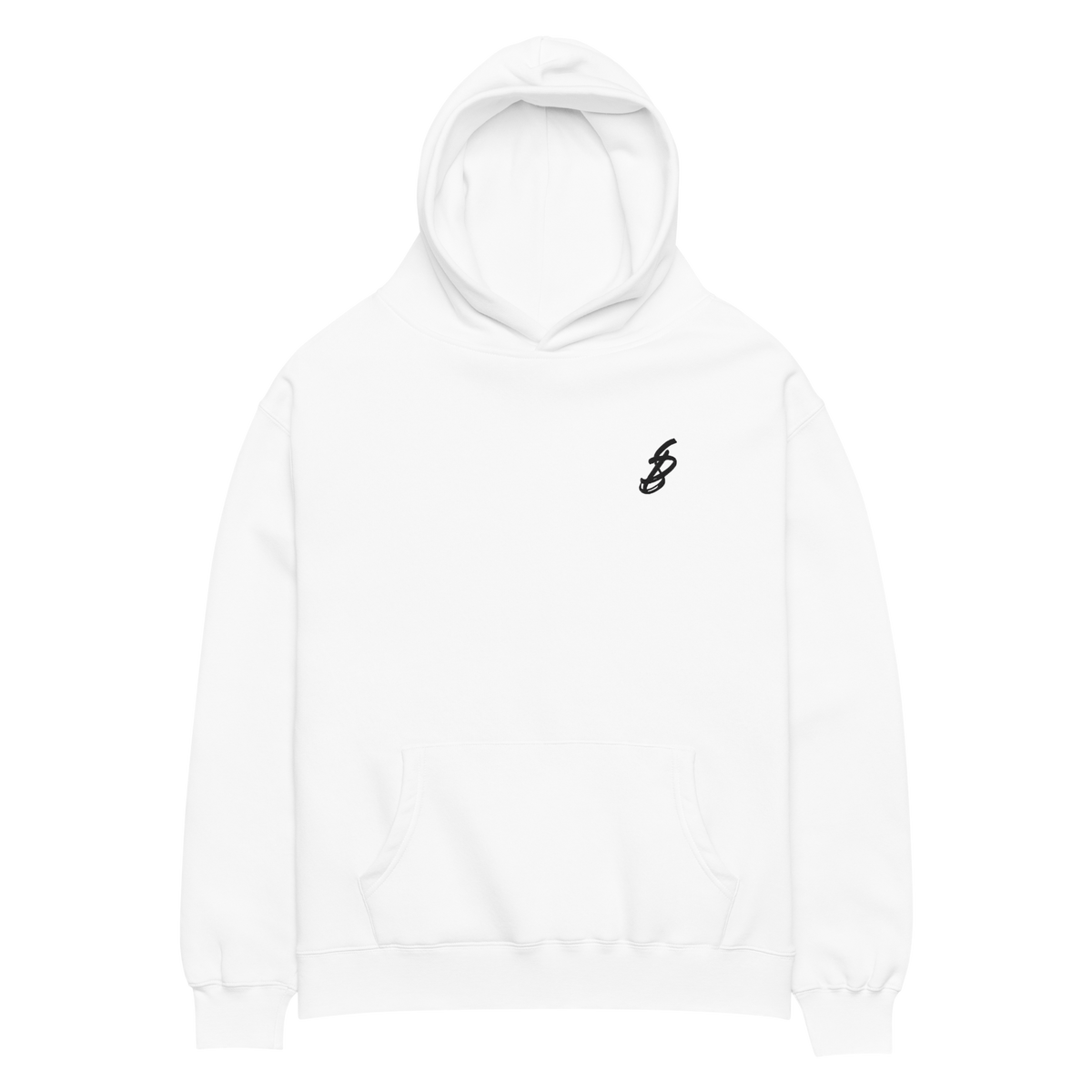 Cherry Blossoms | Kanagawa | Hoodie | White | Flat Front | Sylk Dynasty