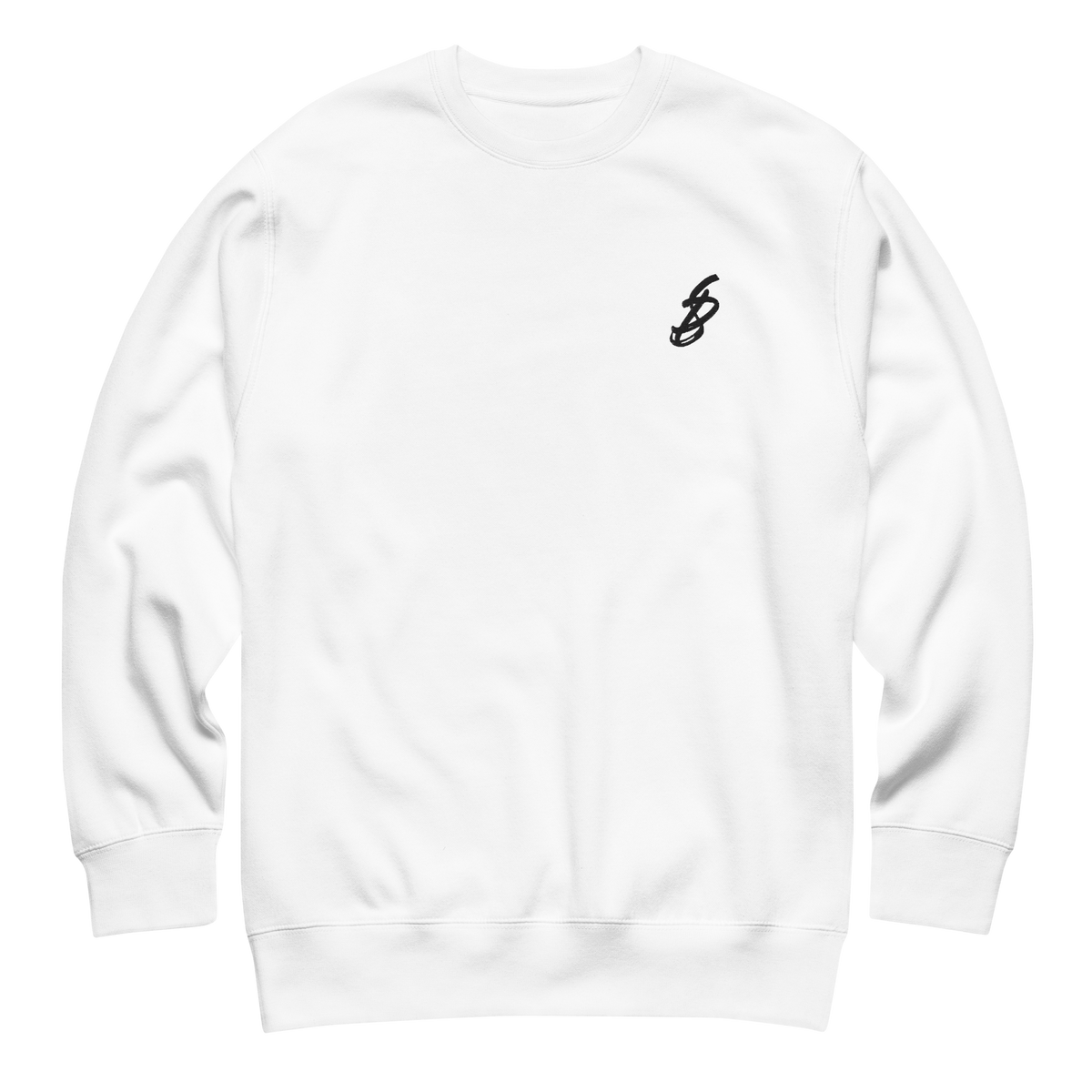 Cherry Blossoms | Kanagawa | Sweatshirt | White | Flat Front | Sylk Dynasty