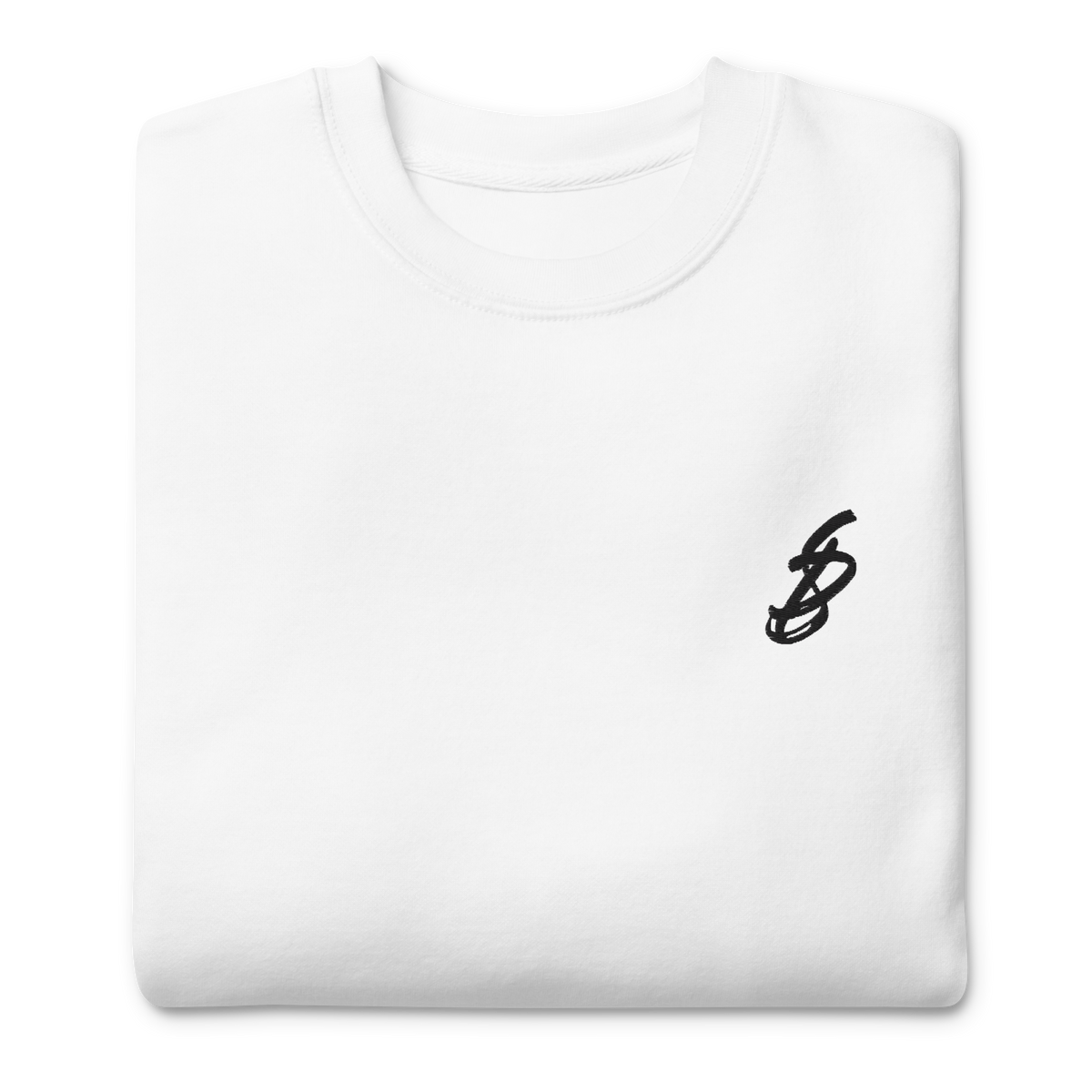 Cherry Blossoms | Kanagawa | Sweatshirt | White | Folded 2 | Sylk Dynasty