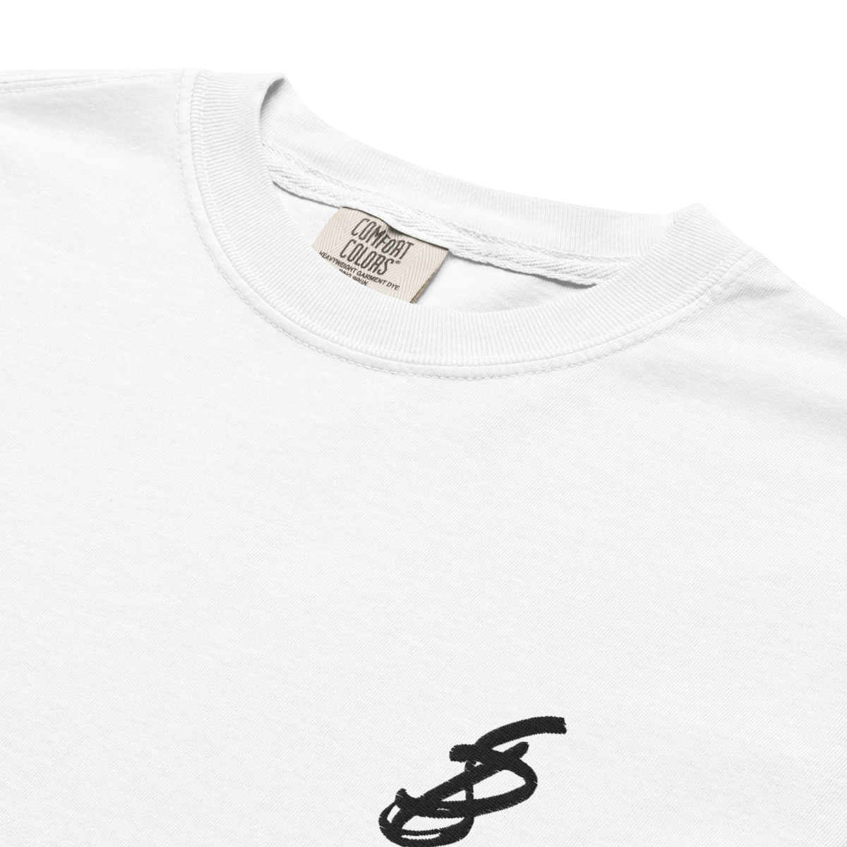 Mythos | Elysium | T-Shirt | White | Closeup Front | Sylk Dynasty