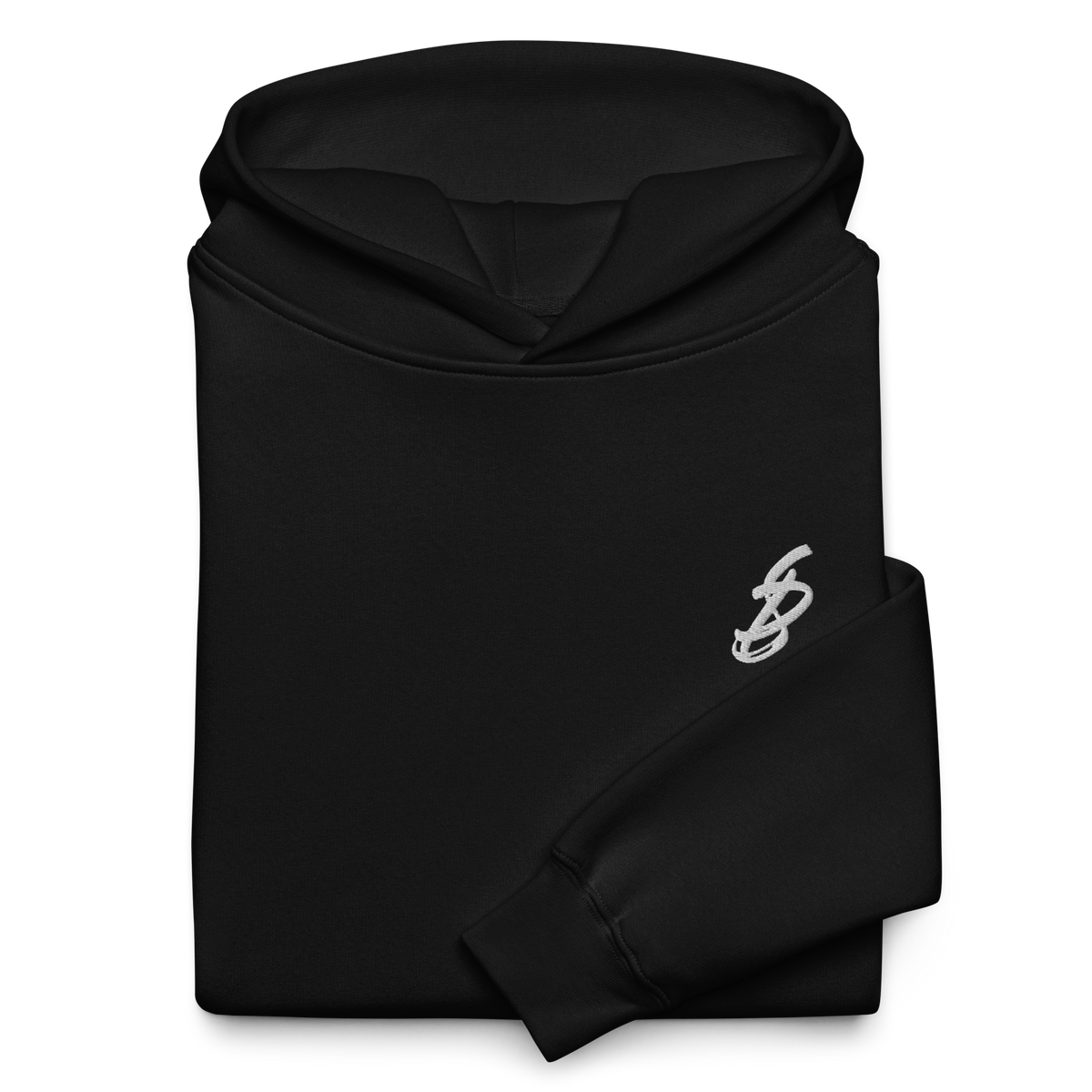 Waves | Kanagawa | Hoodie | Black | Folded | Sylk Dynasty